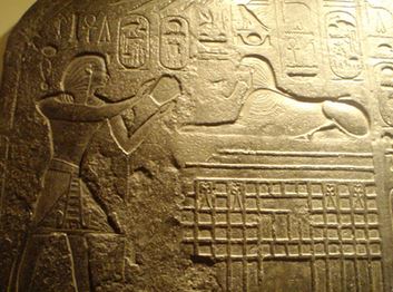 The "Dream Stele" of Pharaoh Thutmose IV