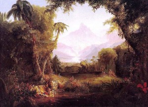 'Garden of Eden', by Thomas Cole