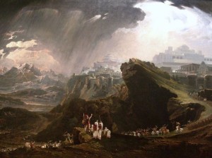 'Joshua Commanding the Sun to Stand Still upon Gibeon' by John Martin